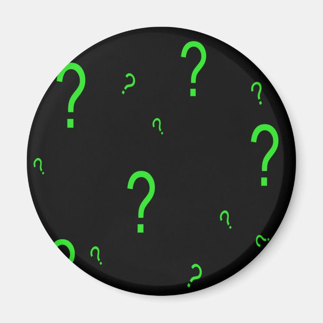 Question Marks Magnet (Front)