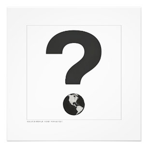 QUESTION MARKUP  PHOTO PRINT