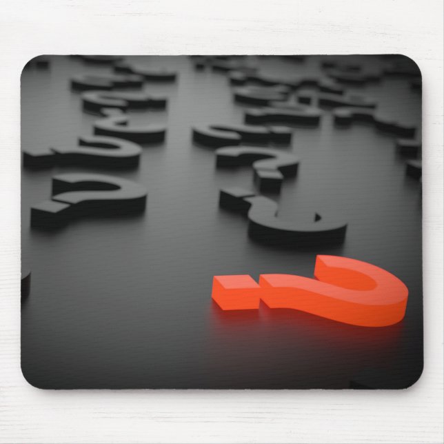 Question Mouse Mat (Front)