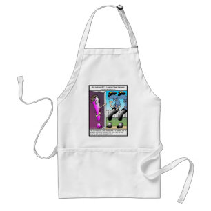 Question Police Funny Gifts Tees Mugs & Cards Standard Apron