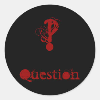 Question Sticker