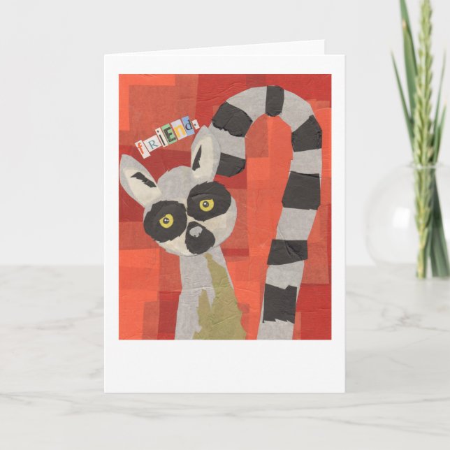 Questionable Lemur Card (Front)