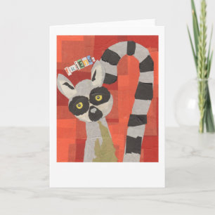 Questionable Lemur Card