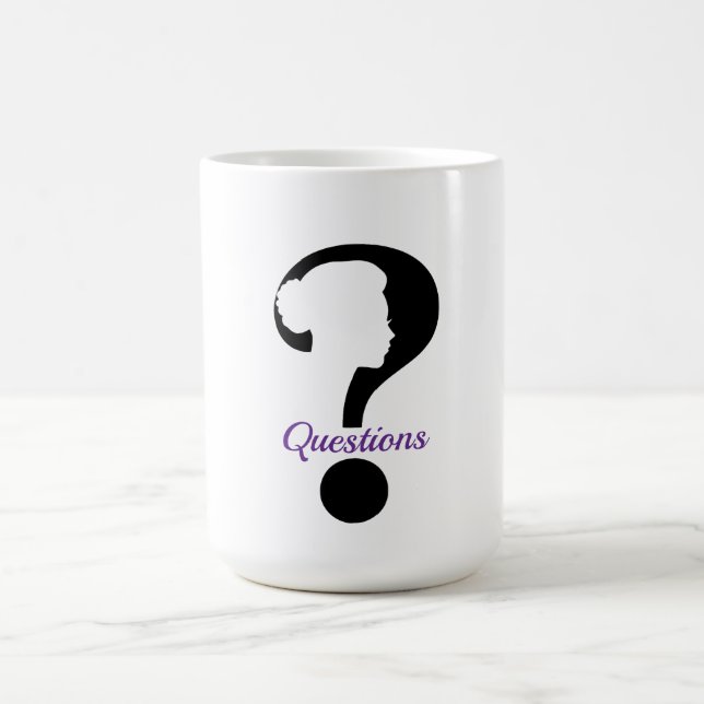Questions Coffee Mug (Center)