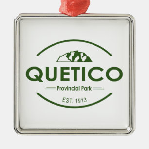 Quetico Provincial Park Metal Tree Decoration