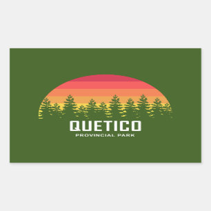 Quetico Provincial Park Rectangular Sticker