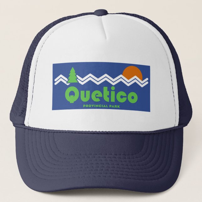Quetico Provincial Park Retro Trucker Hat (Front)