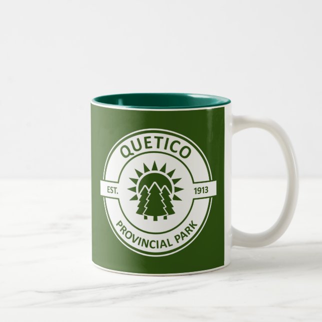Quetico Provincial Park Two-Tone Coffee Mug (Right)