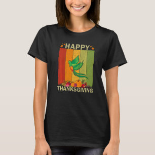 Quetzal Retro Graphic Family Matching Thanksgivin T-Shirt