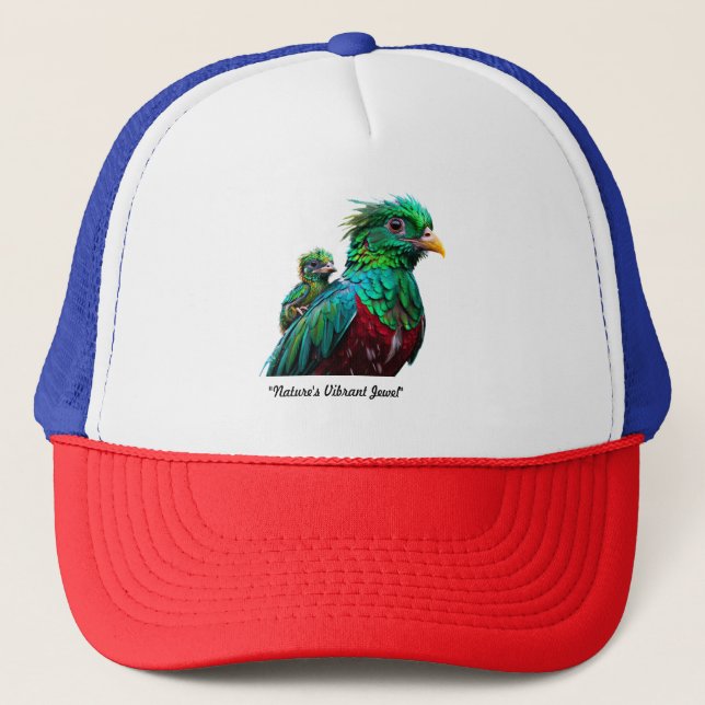 "Quetzal Splendour" Trucker Hat (Front)