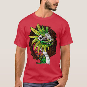 Quetzalcoatl Aztec Feathered Serpent Mayan Inca To T-Shirt