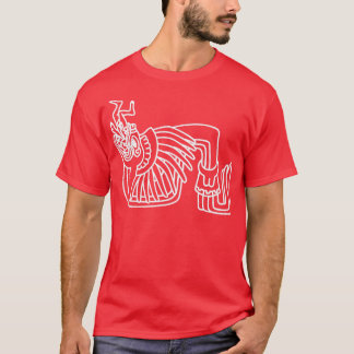 Quetzalcoatl Aztec Mayan Feathered Serpent Toltec T-Shirt