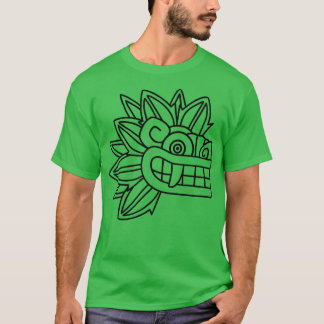 Quetzalcoatl Aztec Mayan Feathered Serpent Toltec  T-Shirt
