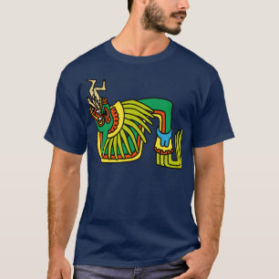 Quetzalcoatl Aztec Mayan Feathered Serpent Toltec  T-Shirt