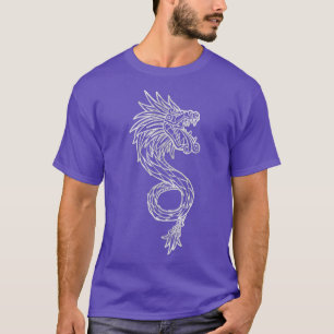 Quetzalcoatl Aztec Mayan Feathered Serpent Toltec T-Shirt
