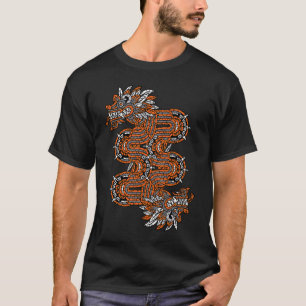 Quetzalcoatl Huichol Sugar Skull Calavera Hallowee T-Shirt