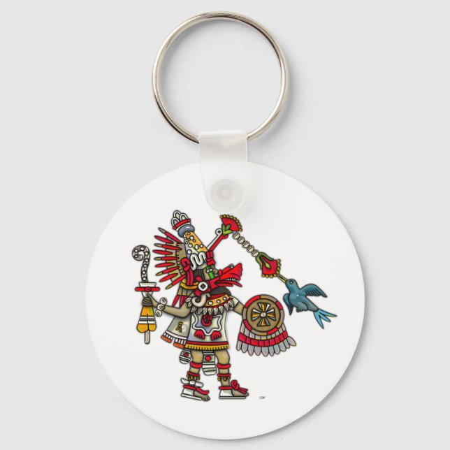 Quetzalcoatl Key Ring (Front)