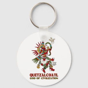 Quetzalcoatl Key Ring