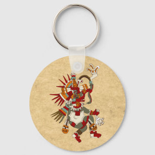 Quetzalcoatl Key Ring