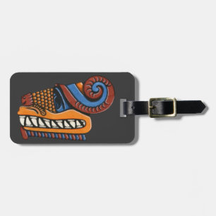 Quetzalcoatl Luggage Tag