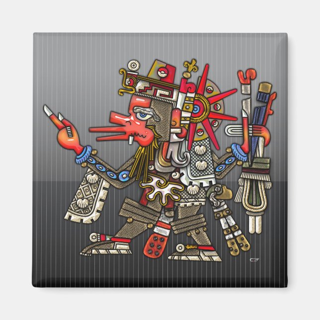 Quetzalcoatl Magnet (Front)