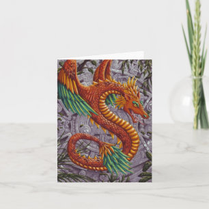 Quetzalcoatl-notecard Card