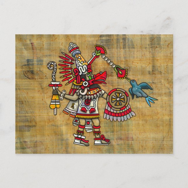 Quetzalcoatl Postcard (Front)