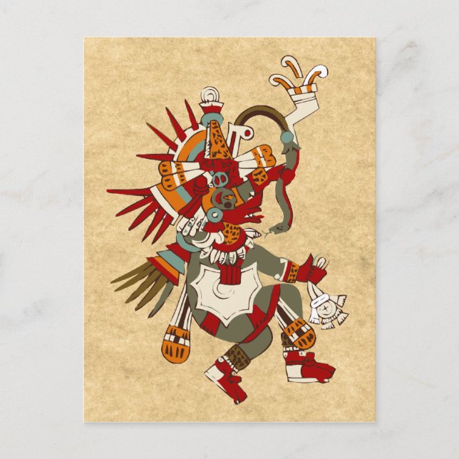 Quetzalcoatl Postcard (Front)
