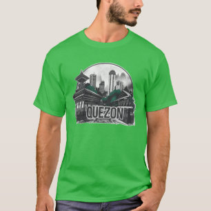 Quezon City Philippines retro T-Shirt