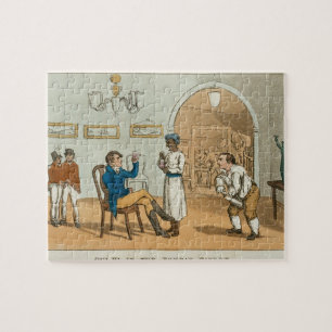Qui Hi in the Bombay Tavern, from 'The Grand Maste Jigsaw Puzzle