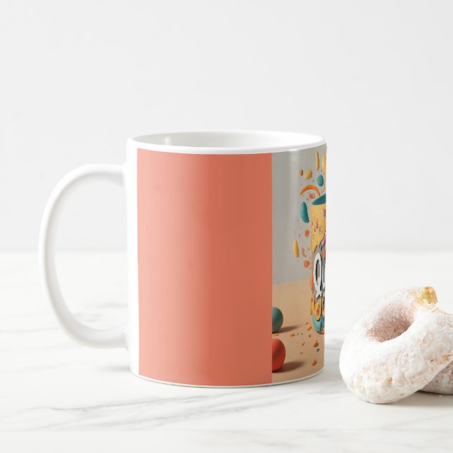 Quiche Quest Coffee Mug (With Donut)