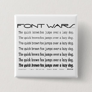 Quick Brown Fox Button