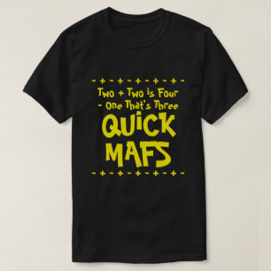 Quick Mafs Inspired T-Shirt