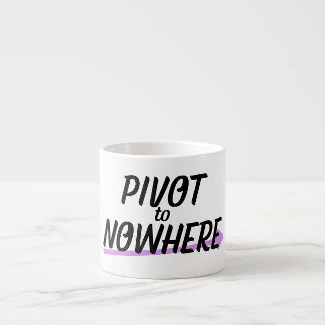 Quick Pivot | Premium Espresso Cup (Front)