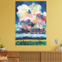 Quick Showers 2 Painting / Artist Larry Lerew