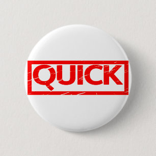 Quick Stamp 6 Cm Round Badge