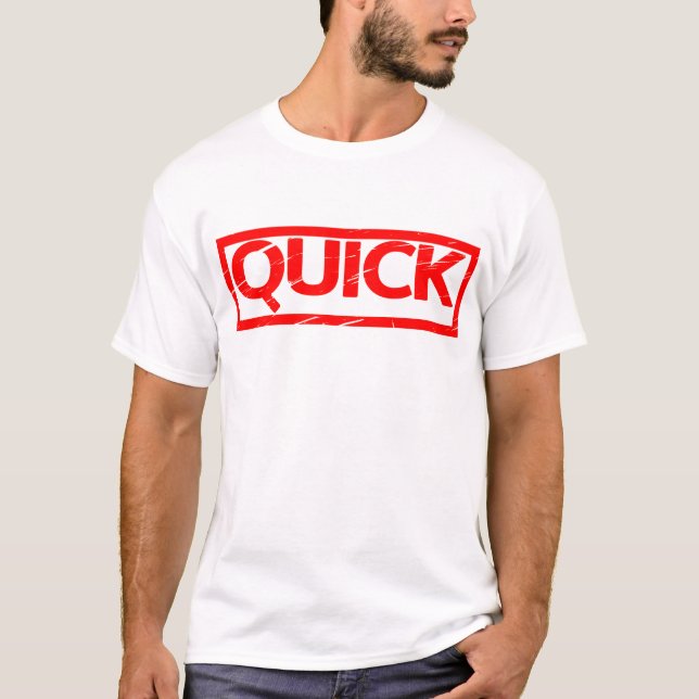 Quick Stamp T-Shirt (Front)