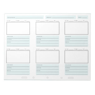 "Quick Storyboarding" Notepad