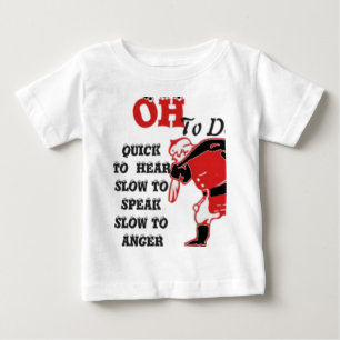 Quick to Hear Santa Christmas To Do List T-Shirt