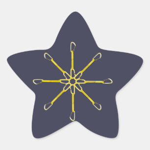 Quickdraw Flower Star Sticker
