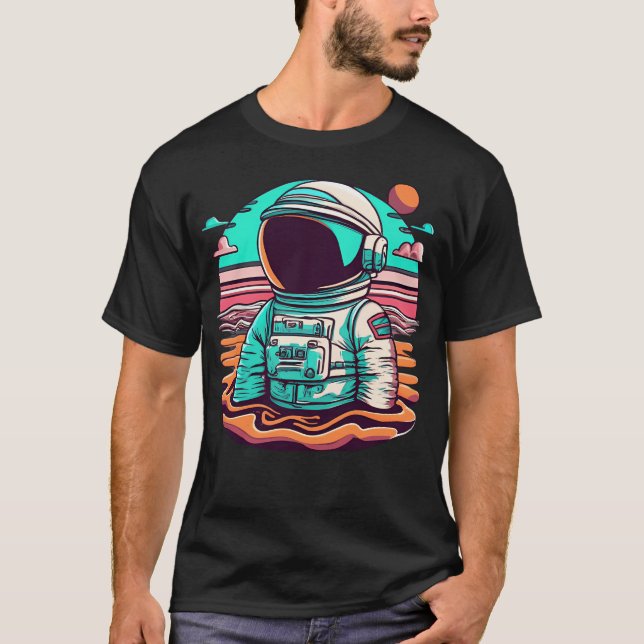 Quicksand Astronaut T-Shirt (Front)