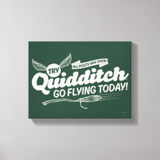 QUIDDITCH™ Recruitment Poster Canvas Print
