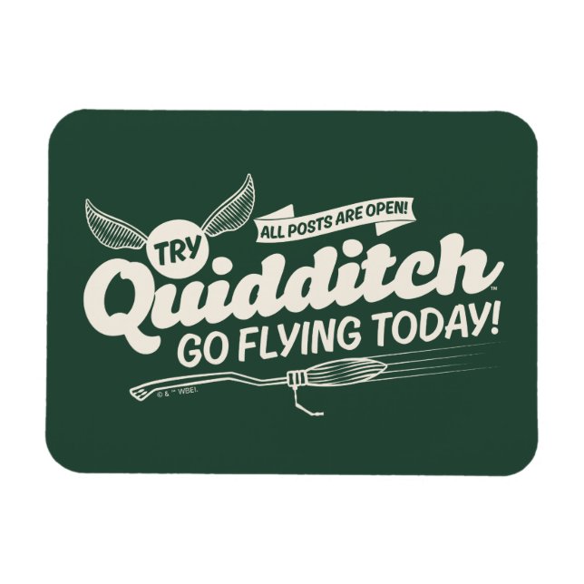 QUIDDITCH™ Recruitment Poster Magnet (Horizontal)
