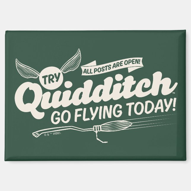 QUIDDITCH™ Recruitment Poster Magnet (Front)