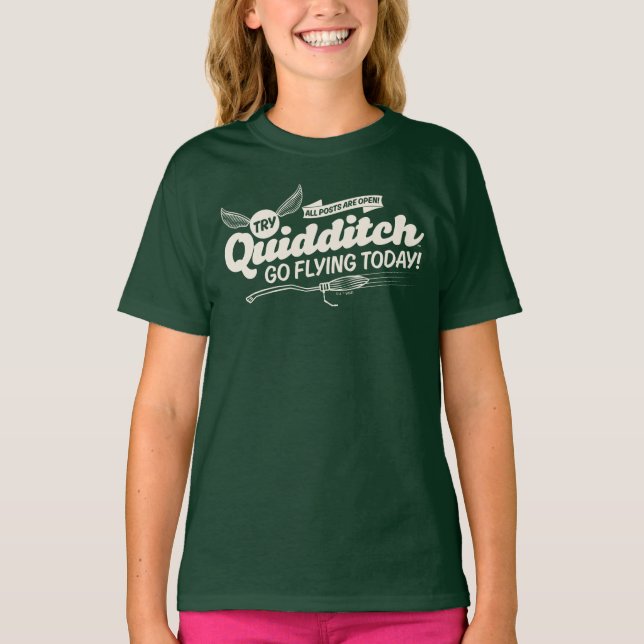 QUIDDITCH™ Recruitment Poster T-Shirt (Front)