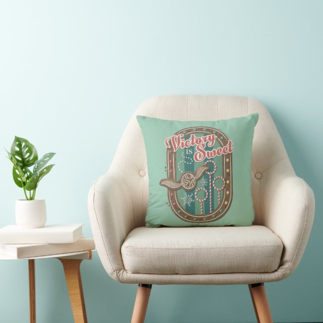 QUIDDITCH™ Victory is Sweet Holiday Cookie Graphic Cushion (Chair)