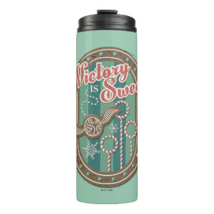 QUIDDITCH™ Victory is Sweet Holiday Cookie Graphic Thermal Tumbler