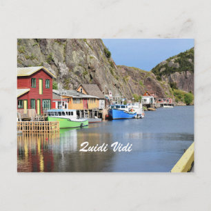Quidi Vidi, Newfoundland and Labrador Postcard