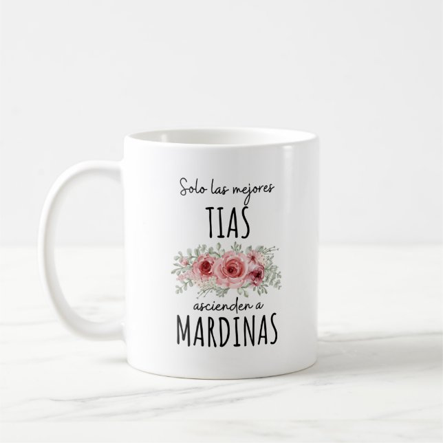 Quieren Ser Mis Madrinas De Bautizo 2025 Mug (Left)