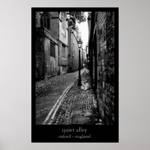 quiet alley poster